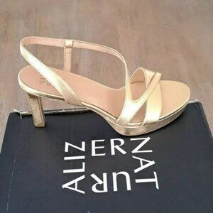Naturalizer Abby Dress Sandal - Color: Dark Gold - Size: Women 9